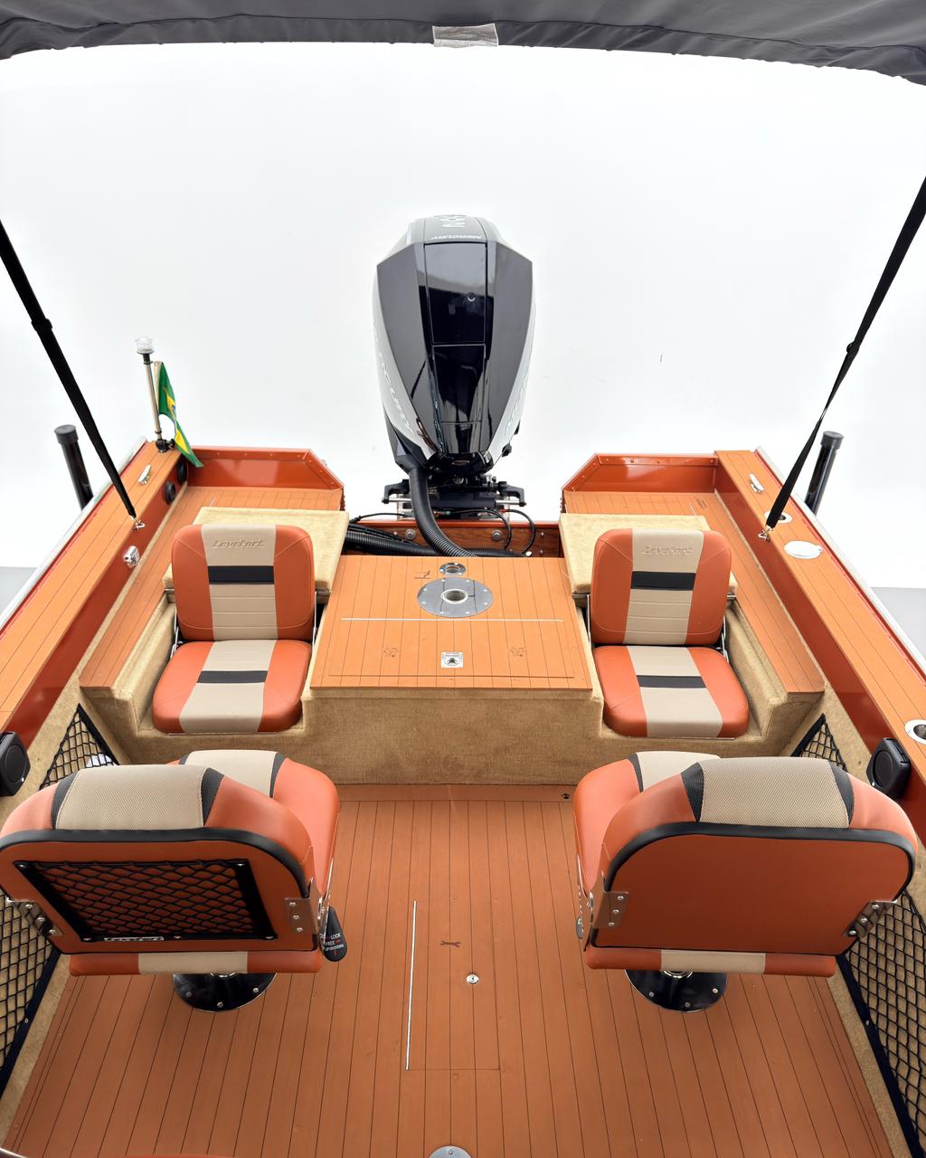 Levefort Marajó Matrix 19 Special Series + Motor MERCURY 200HP + CARRETA RODOVIARIA
