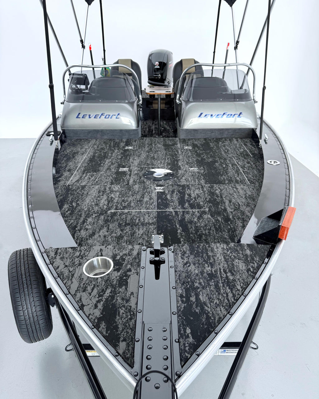 Levefort Marajó Matrix 19 Special Series + Motor Mercury PROXS 150HP + CARRETA RODOVIARIA