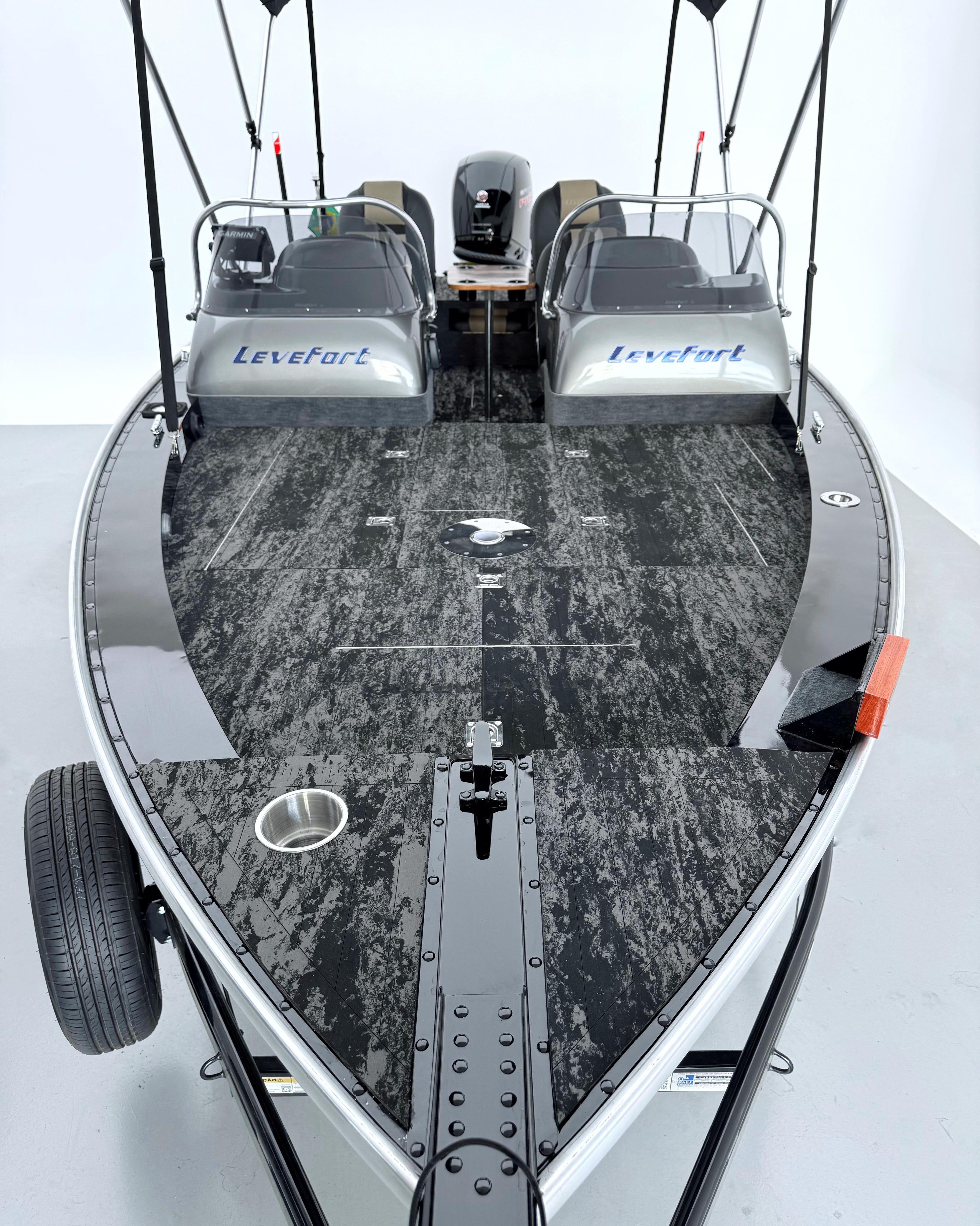 Levefort Marajó Matrix 19 Special Series + Motor Mercury PROXS 150HP + CARRETA RODOVIARIA