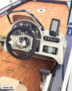 Barco lancha Levefort Apolus 600 + Motor popa Mercury 60HP ELPT EF + Carreta rodoviária