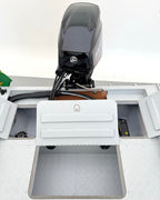 Barco lancha Levefort Apolus TR CLX + Motor popa Mercury 40HP 4 Tempos + Carreta rodoviária