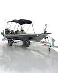Barco lancha Levefort Apolus 600 S + Motor popa Mercury 100HP ELPT EFI + Carreta rodoviária