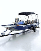 Barco lancha Levefort Apolus 600 + Motor popa Mercury 60HP ELPT EF + Carreta rodoviária