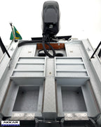 Barco alumínio Levefort Marfim TR CLX + Motor 40HP 4T