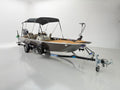 Barco lancha Levefort Apolus 600 + Motor popa Mercury 60HP ELPT EF + Carreta rodoviária