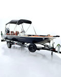 Barco lancha Levefort Apolus 600 + Motor popa Mercury 60HP ELPT EF + Carreta rodoviária