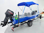 Barco alumínio Levefort Marfim TR CLX + Motor 50HP 2T + Carreta