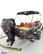 Barco Levefort Apolus Large FREESTYLE + Motor 115HP + Carreta com freio
