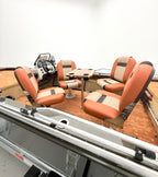 Barco lancha Levefort Apolus 600 S + Motor popa Mercury 100HP ELPT EFI + Carreta rodoviária