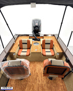 Barco Levefort Apolus Large FREESTYLE + Motor 115HP + Carreta com freio