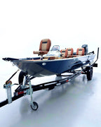 Barco lancha Levefort Apolus 600 + Motor popa Mercury 60HP ELPT EF + Carreta rodoviária