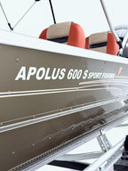 Barco lancha Levefort Apolus 600 S + Motor popa Mercury 100HP ELPT EFI + Carreta rodoviária