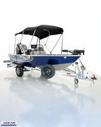 Barco Levefort Marajó Freestyle 16  + Motor 100HP + Carreta