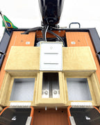 Barco lancha Levefort Apolus 600 + Motor popa Mercury 60HP ELPT EF + Carreta rodoviária