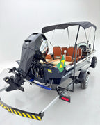 Barco Levefort Marfim 6.0 Sport Fishing Freestyle + Motor 60HP + Carreta rodoviária