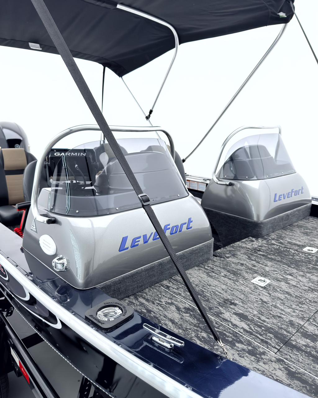 Levefort Marajó Matrix 19 Special Series + Motor Yamaha 150HP VMAX + CARRETA RODOVIARIA