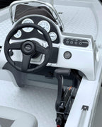 Barco lancha Levefort Apolus TR CLX + Motor popa Mercury 50HP ELPTO + Carreta rodoviária