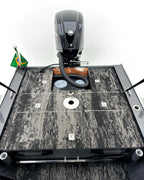 Barco lancha Levefort Apolus 600 S + Motor popa Mercury 100HP ELPT EFI + Carreta rodoviária