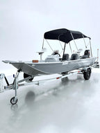 Barco lancha Levefort Apolus TR CLX + Motor popa Mercury 50HP ELPTO + Carreta rodoviária