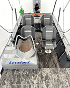 Barco lancha Levefort Apolus 600 S + Motor popa Mercury 100HP ELPT EFI + Carreta rodoviária