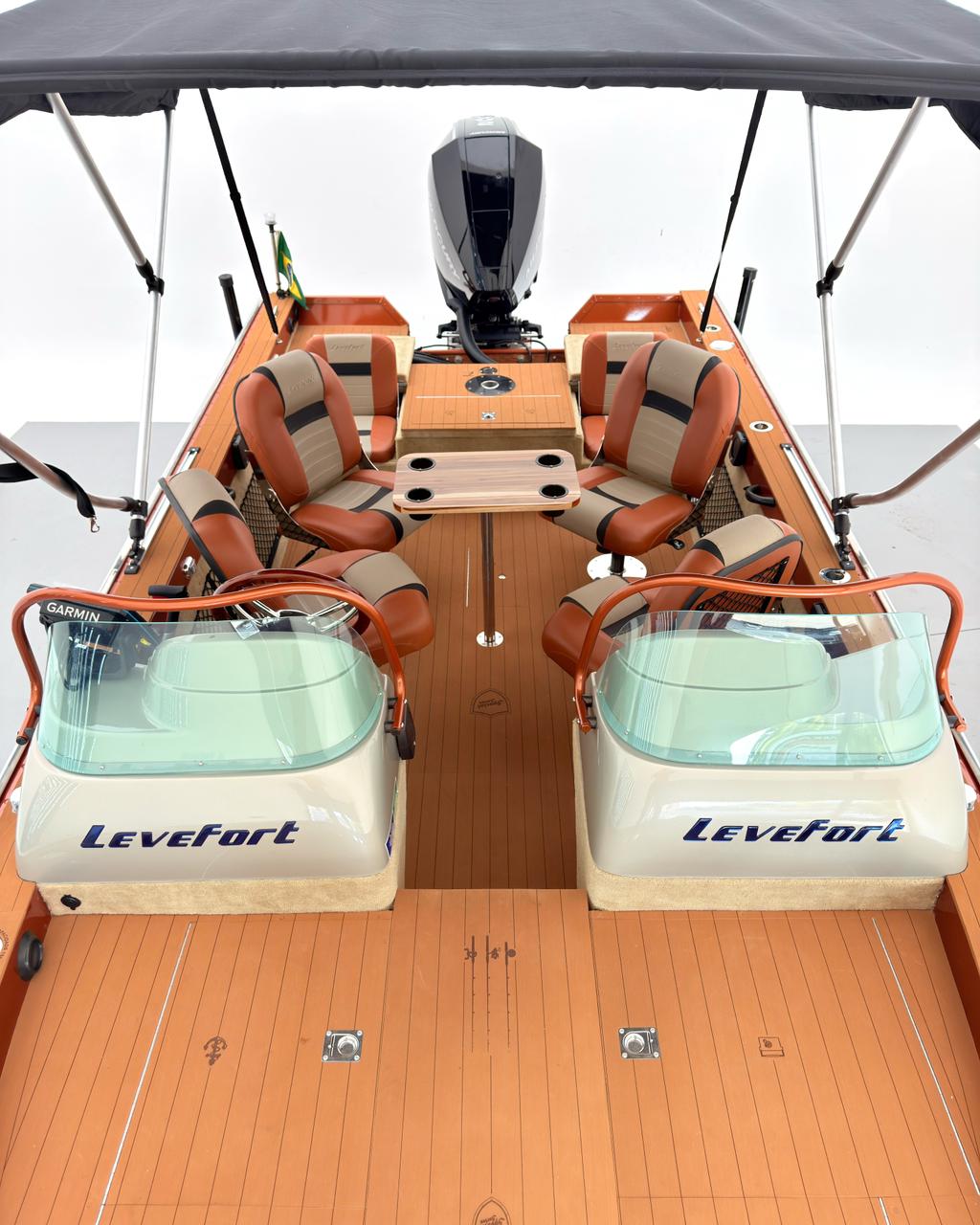 Levefort Marajó Matrix 19 Special Series + Motor MERCURY 200HP + CARRETA RODOVIARIA