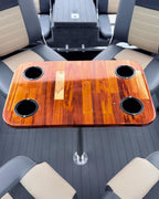 Barco lancha Levefort Apolus 600 + Motor popa Mercury 60HP ELPT EF + Carreta rodoviária