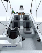 Barco lancha Levefort Apolus TR CLX + Motor popa Mercury 50HP ELPTO + Carreta rodoviária