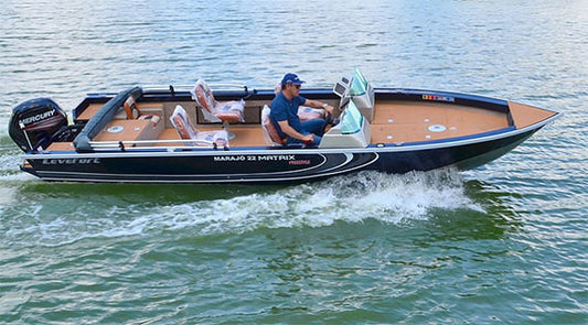Levefort Marajó Matrix 19 Special Series + Motor Mercury PROXS 115HP + CARRETA RODOVIARIA