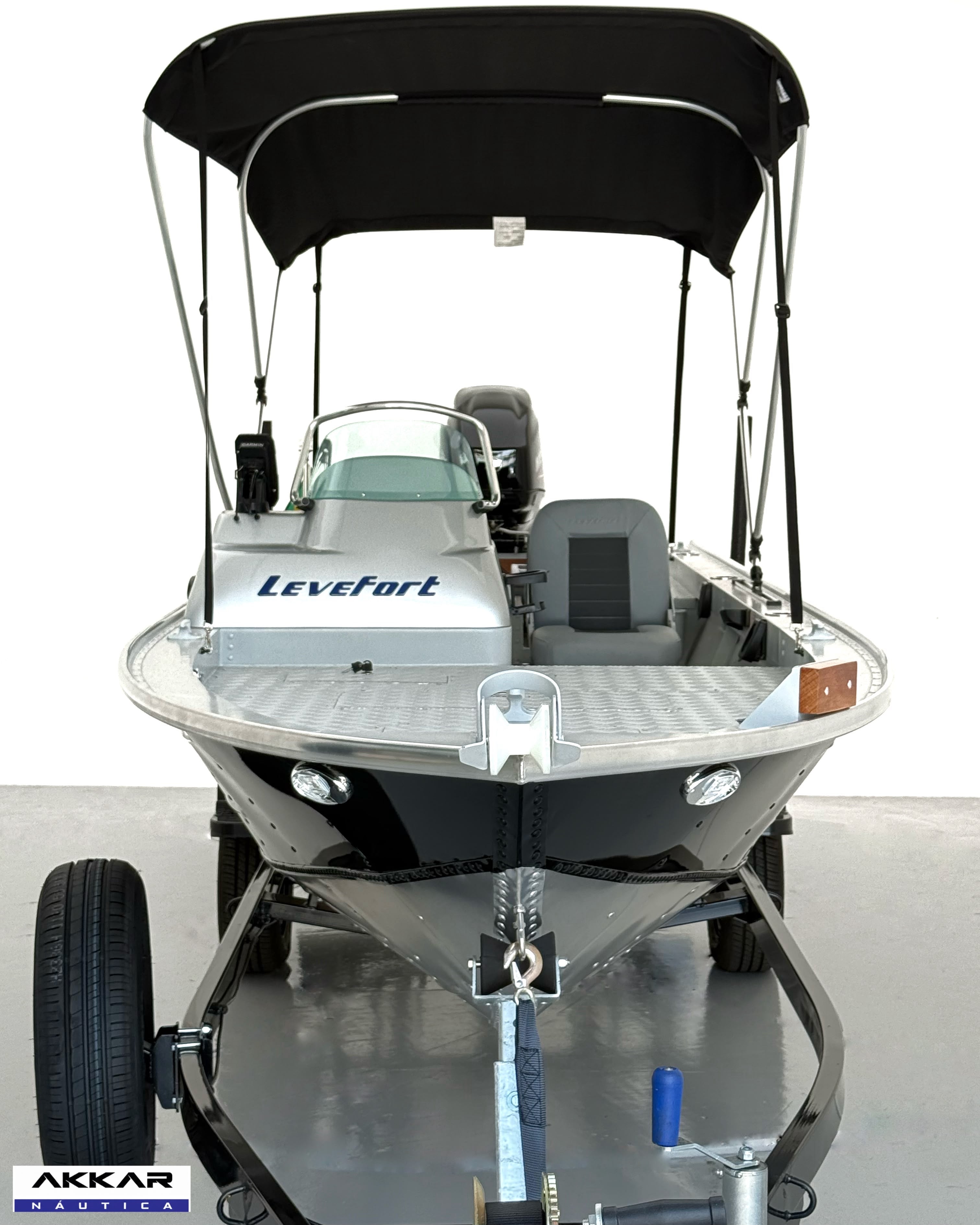 Barco alumínio Levefort Marfim TR CLX + Motor 40HP 4T