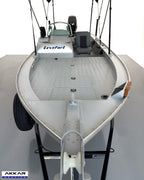 Barco alumínio Levefort Marfim TR CLX + Motor 40HP 4T
