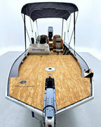 Barco lancha Levefort Apolus 600 + Motor popa Mercury 60HP ELPT EF + Carreta rodoviária