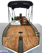 Barco lancha Levefort Apolus 600 + Motor popa Mercury 60HP ELPT EF + Carreta rodoviária