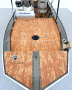 Barco lancha Levefort Apolus 600 + Motor popa Mercury 60HP ELPT EF + Carreta rodoviária