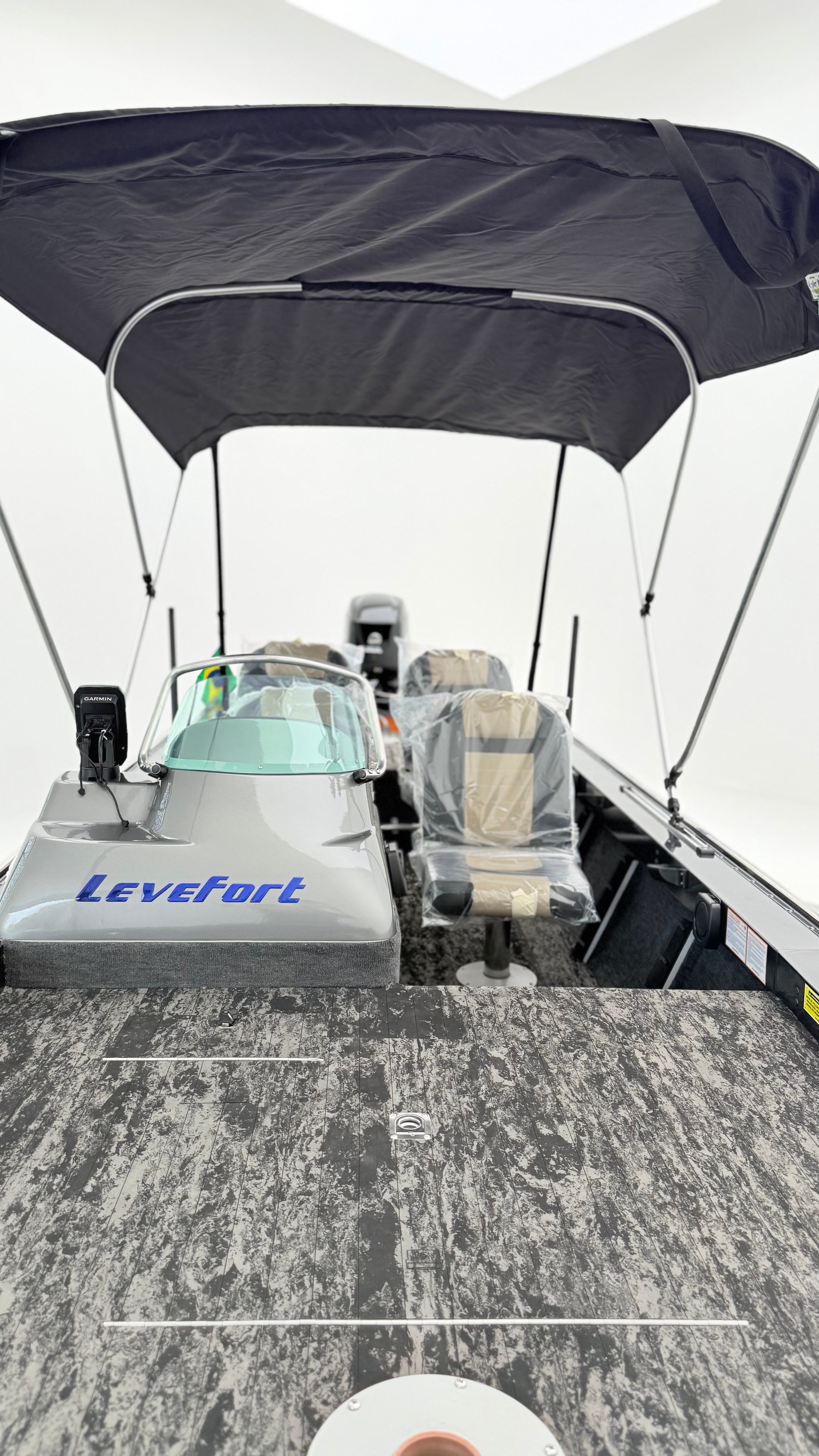 Barco Levefort Marfim 6.0 Sport Fishing Freestyle + Motor 60HP + Carreta rodoviária
