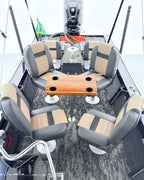 Barco lancha Levefort Apolus 600 S + Motor popa Mercury 100HP ELPT EFI + Carreta rodoviária