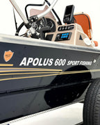 Barco lancha Levefort Apolus 600 + Motor popa Mercury 60HP ELPT EF + Carreta rodoviária