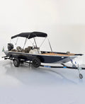 Barco lancha Levefort Apolus 600 + Motor popa Mercury 60HP ELPT EF + Carreta rodoviária