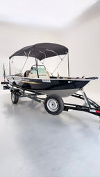 Barco Lancha Levefort Marajó 17 Master Freestyle Special Series + Motor Yamaha F115 + Carreta rodoviária