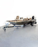 Barco lancha Levefort Apolus 600 + Motor popa Mercury 60HP ELPT EF + Carreta rodoviária