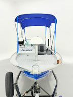 Barco alumínio Levefort Marfim TR CLX + Motor 50HP 2T + Carreta