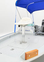 Barco alumínio Levefort Marfim TR CLX + Motor 50HP 2T + Carreta