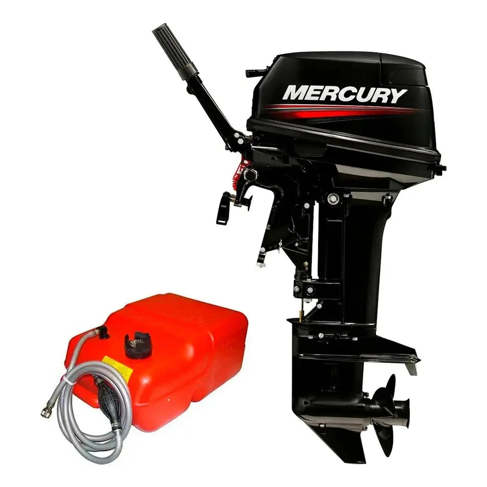 Motor de popa Mercury 15HP, 15 MH SUPER JAPONES, 2 Tempos, FAT. PESSOA FISICA
