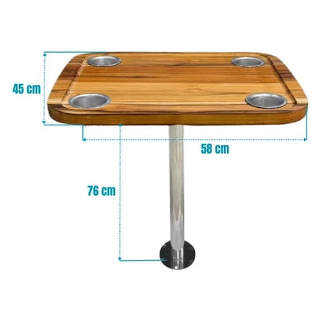 Mesa Náutica Para Lancha Barco Levefort