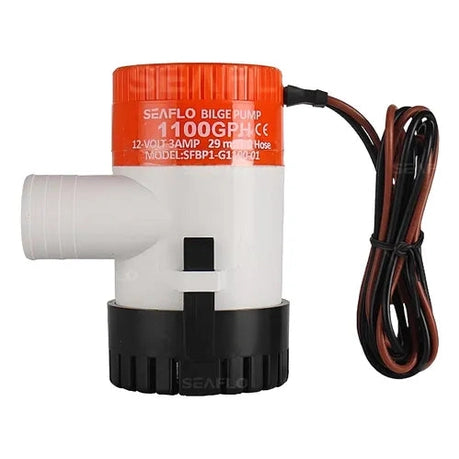 Bomba De Porão De 1.100 GPH 12v  Barco Lancha Jetski