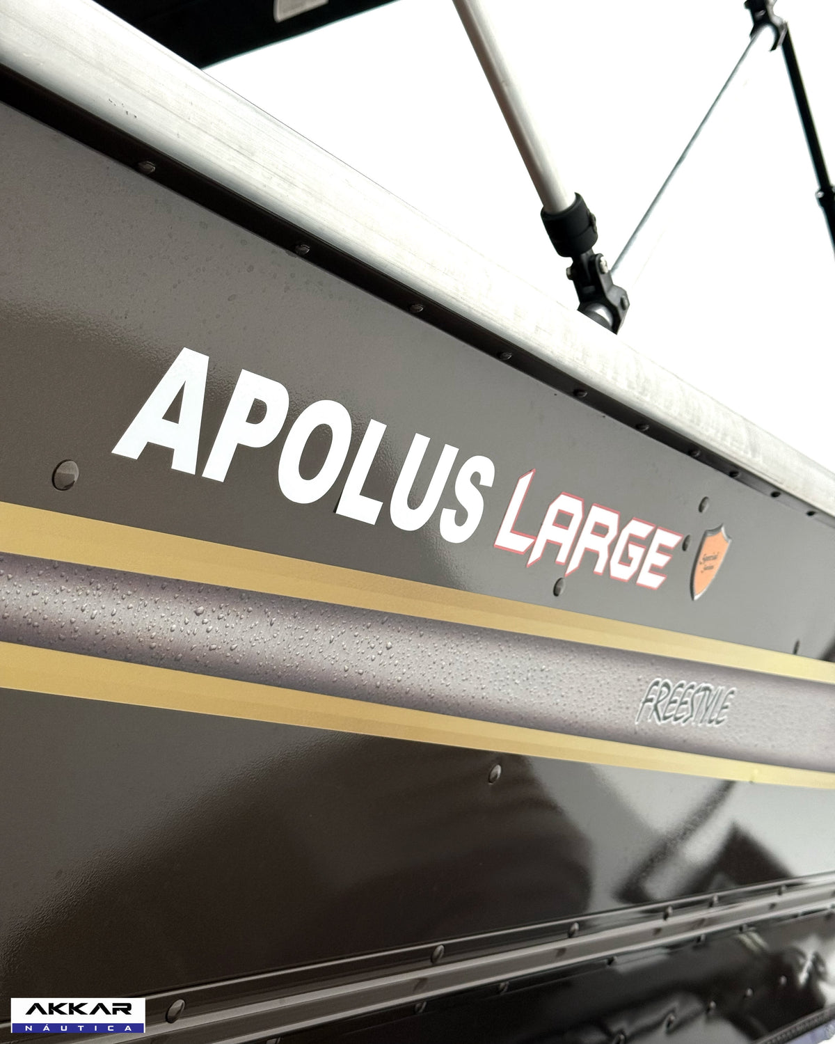 Barco Levefort Apolus Large FREESTYLE + Motor 115HP + Carreta com freio