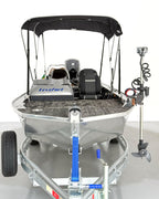 Barco lancha Levefort Apolus 600 S + Motor popa Mercury 100HP ELPT EFI + Carreta rodoviária