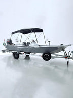 Barco lancha Levefort Apolus TR CLX + Motor popa Mercury 50HP ELPTO + Carreta rodoviária