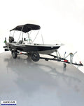 Barco alumínio Levefort Marfim TR CLX + Motor 40HP 4T