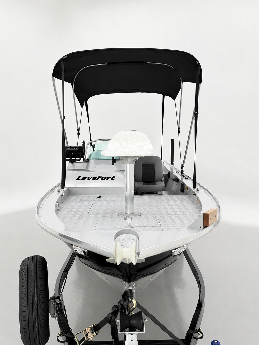 Barco alumínio Levefort Marfim TR CLX + Motor 50HP 2T