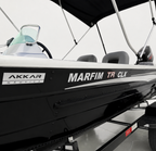 Barco alumínio Levefort Marfim TR CLX + Motor 50HP 2T